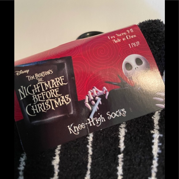 Nightmare Before Christmas Jack Socks NWT - Picture 4 of 6